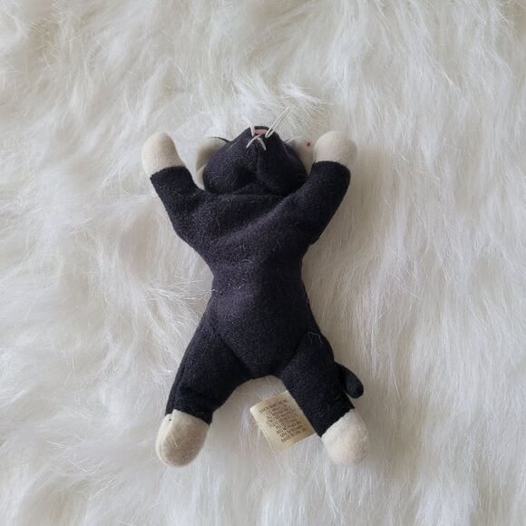 Ty Zip The Black Cat (1994) Teenie Beanie Baby - Picture 2 of 4